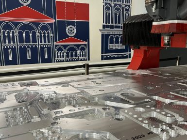 Belotti Nesting centro CNC a 3 assi per lavorazione alluminio